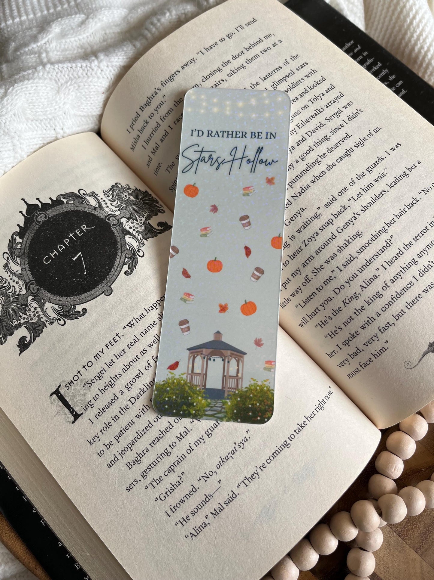 Stars Hollow Bookmark: Gilmore Girls Inspired Autumn Reading Gift