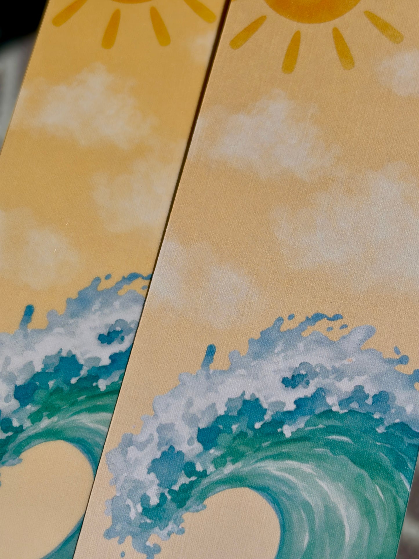 Sun & Waves Bookmark