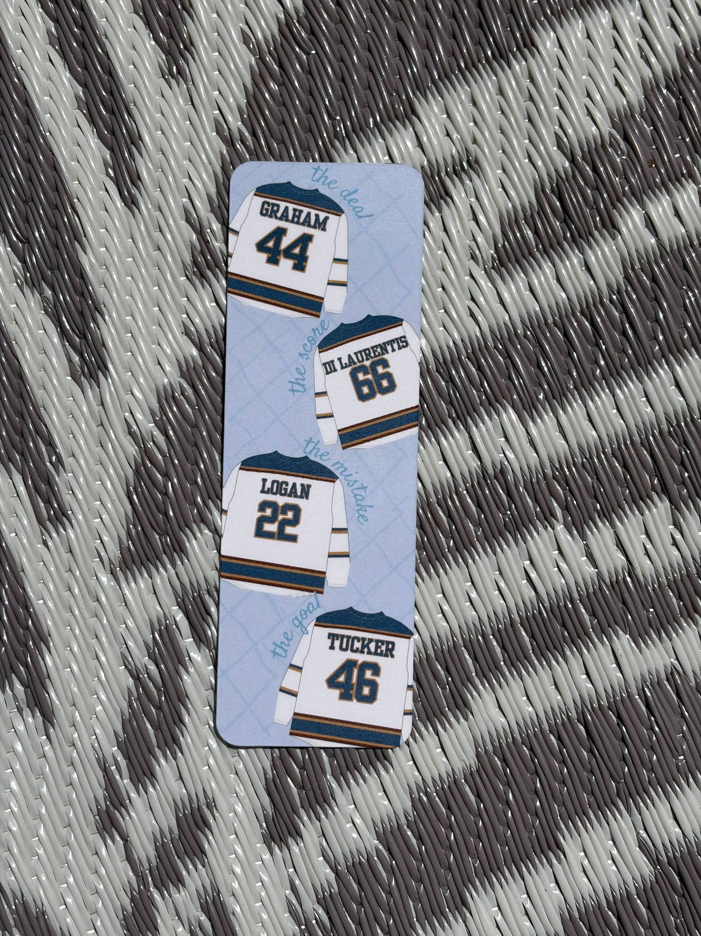Off Campus Hockey Jersey Bookmark