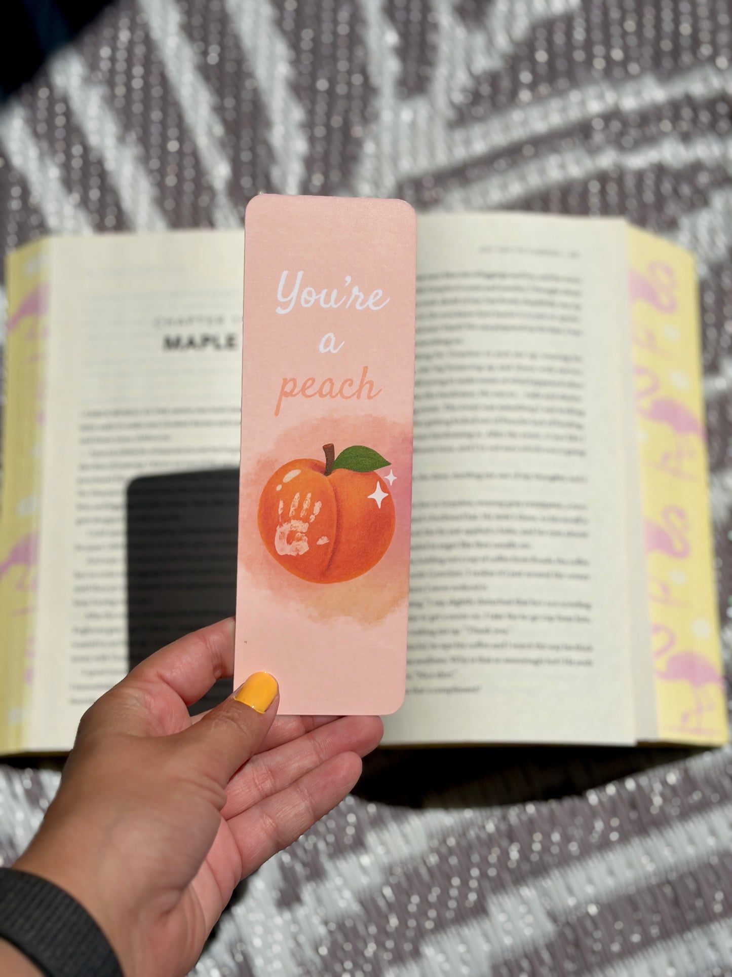You're A Peach Bookmark