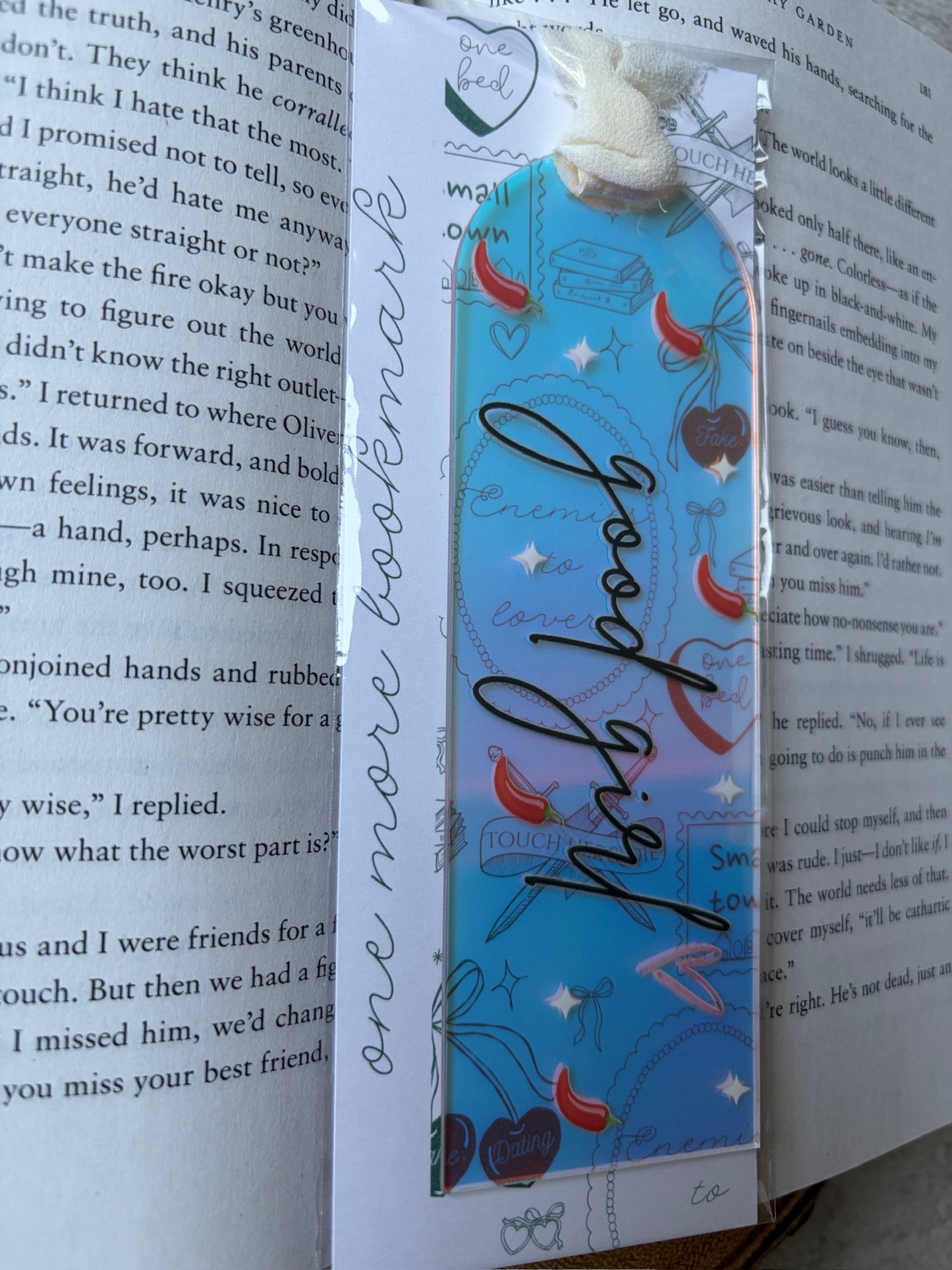 Good Girl Acrylic Bookmark
