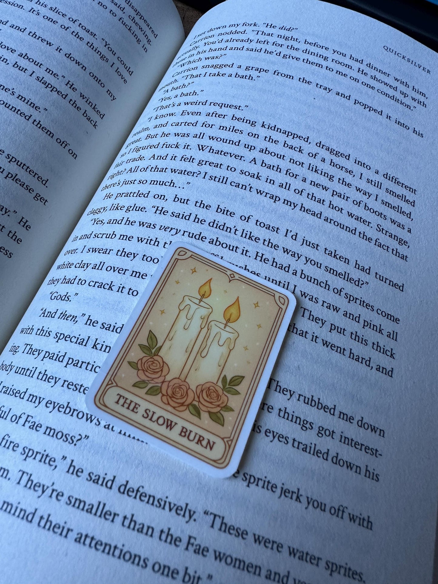 Bookish Stickers: Slow Burn