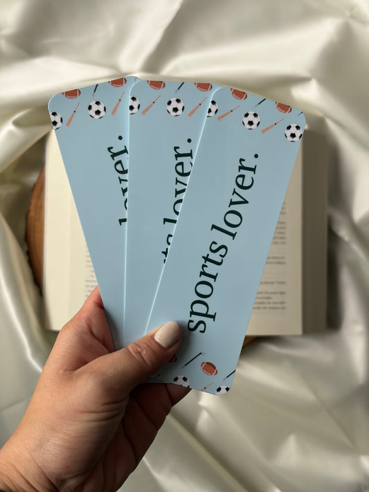 Sports Lover Bookmarks