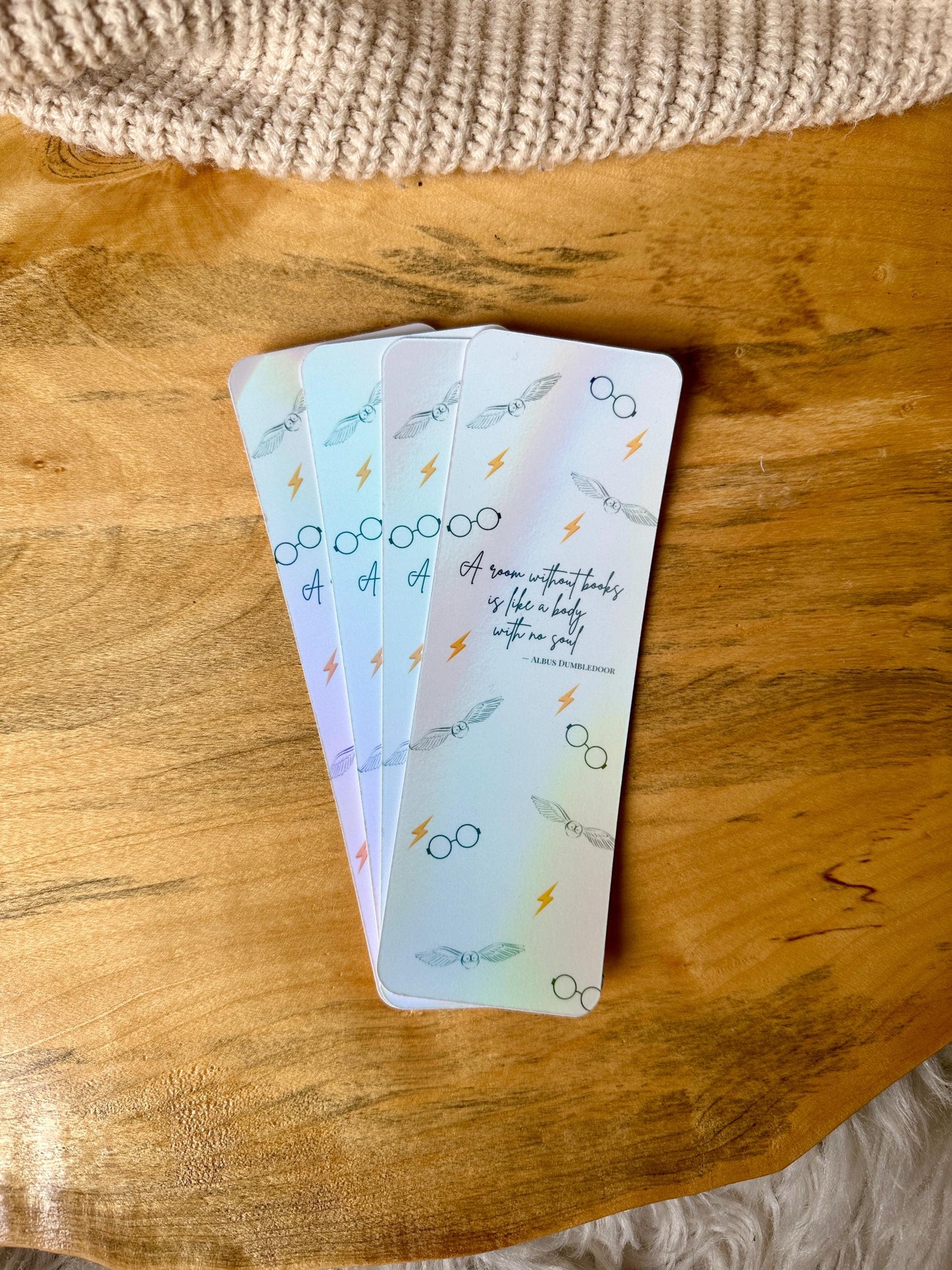 Harry Potter Inspired Bookmark:  Book Lovers Fantasy Bookmark