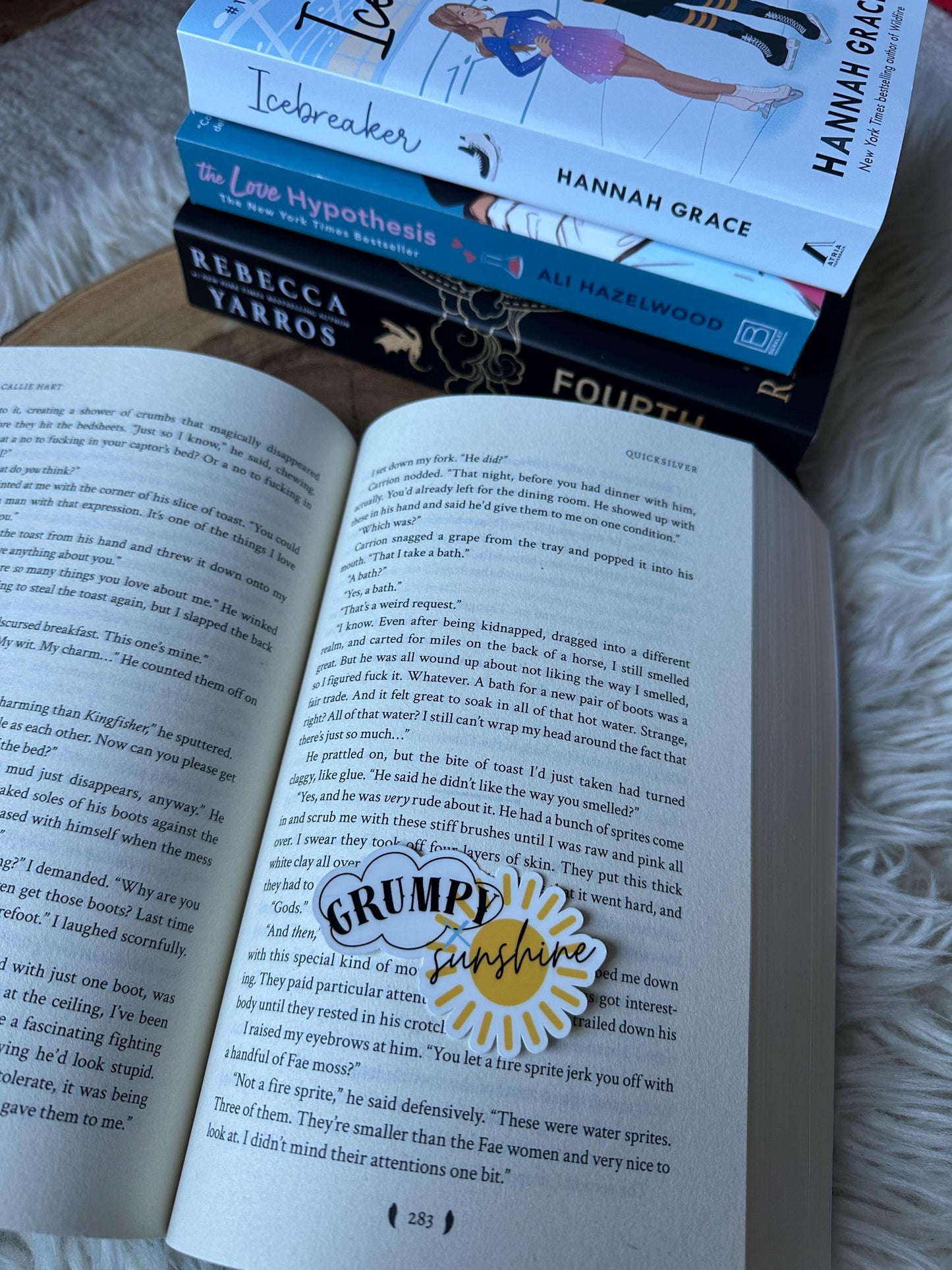 Bookish Stickers: Grumpy x Sunshine