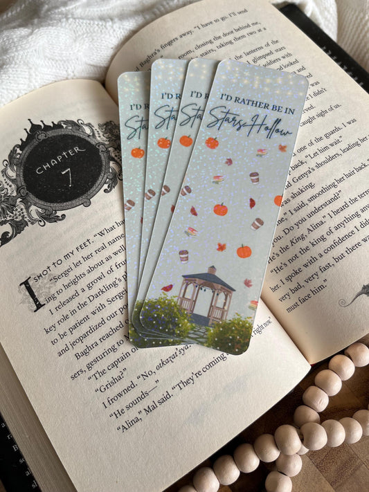 Stars Hollow Bookmark: Gilmore Girls Inspired Autumn Reading Gift