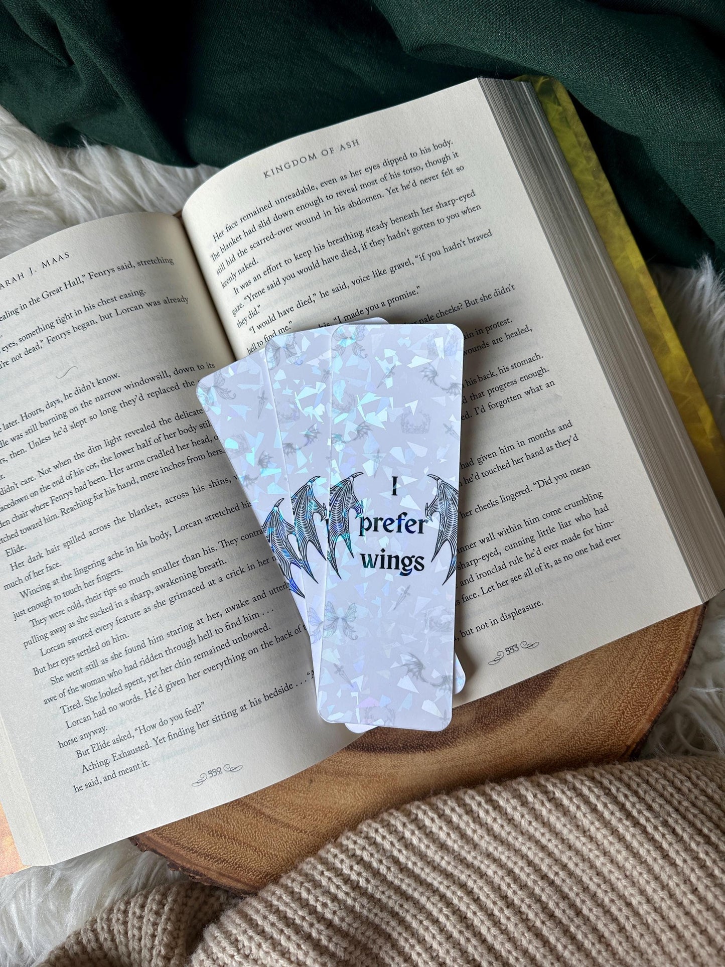 I Prefer Wings Bookmark