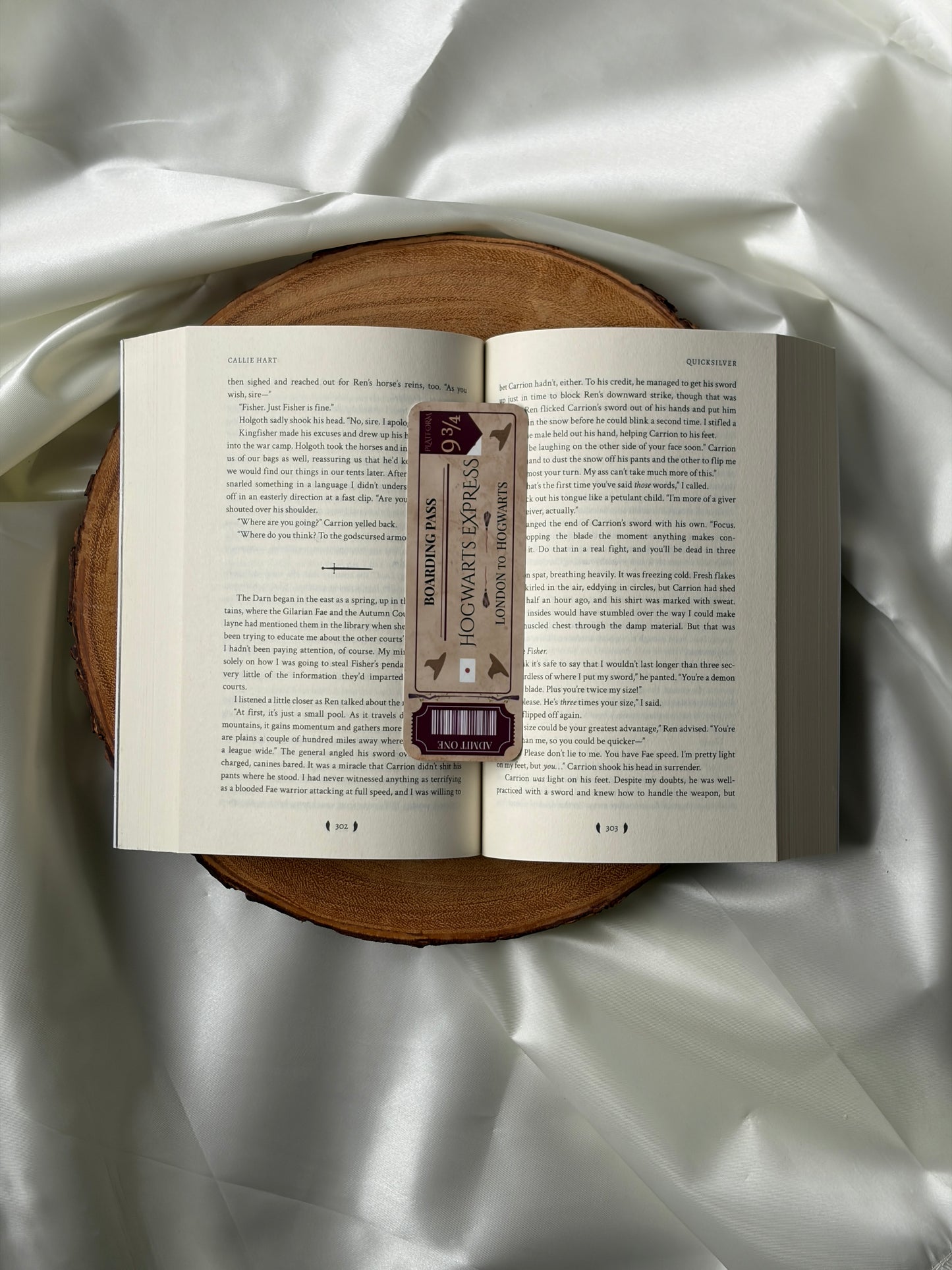 Hogwarts Express Inspired Bookmark