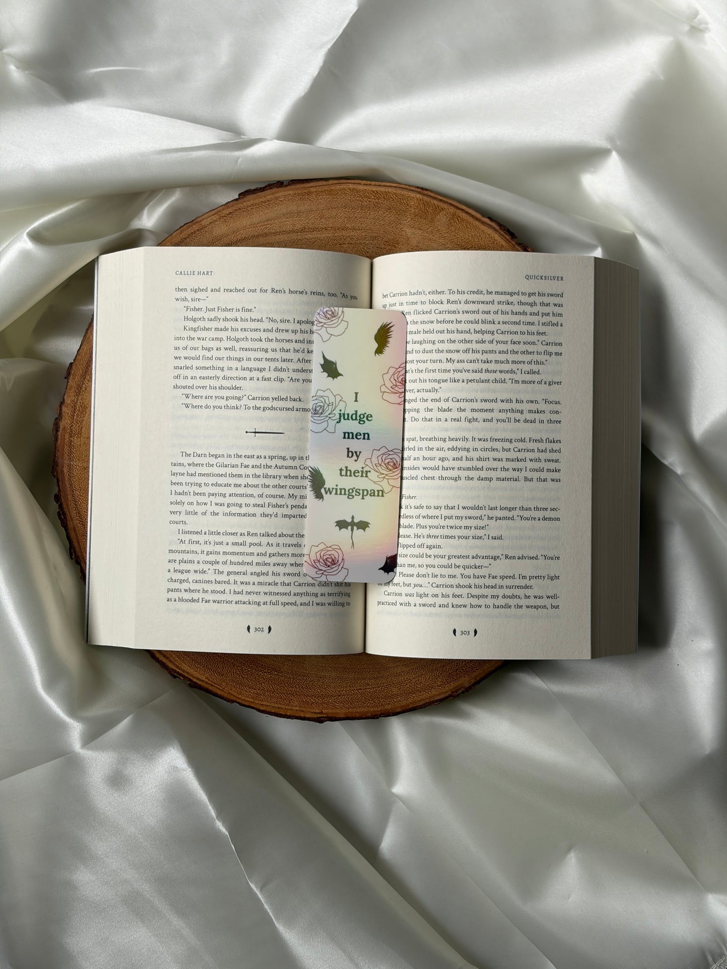 I Judge Men by Their Wingspan Bookmark