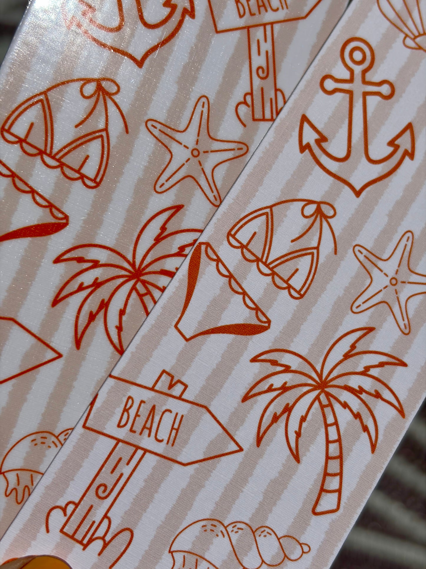 Coastal Beach Bookmark
