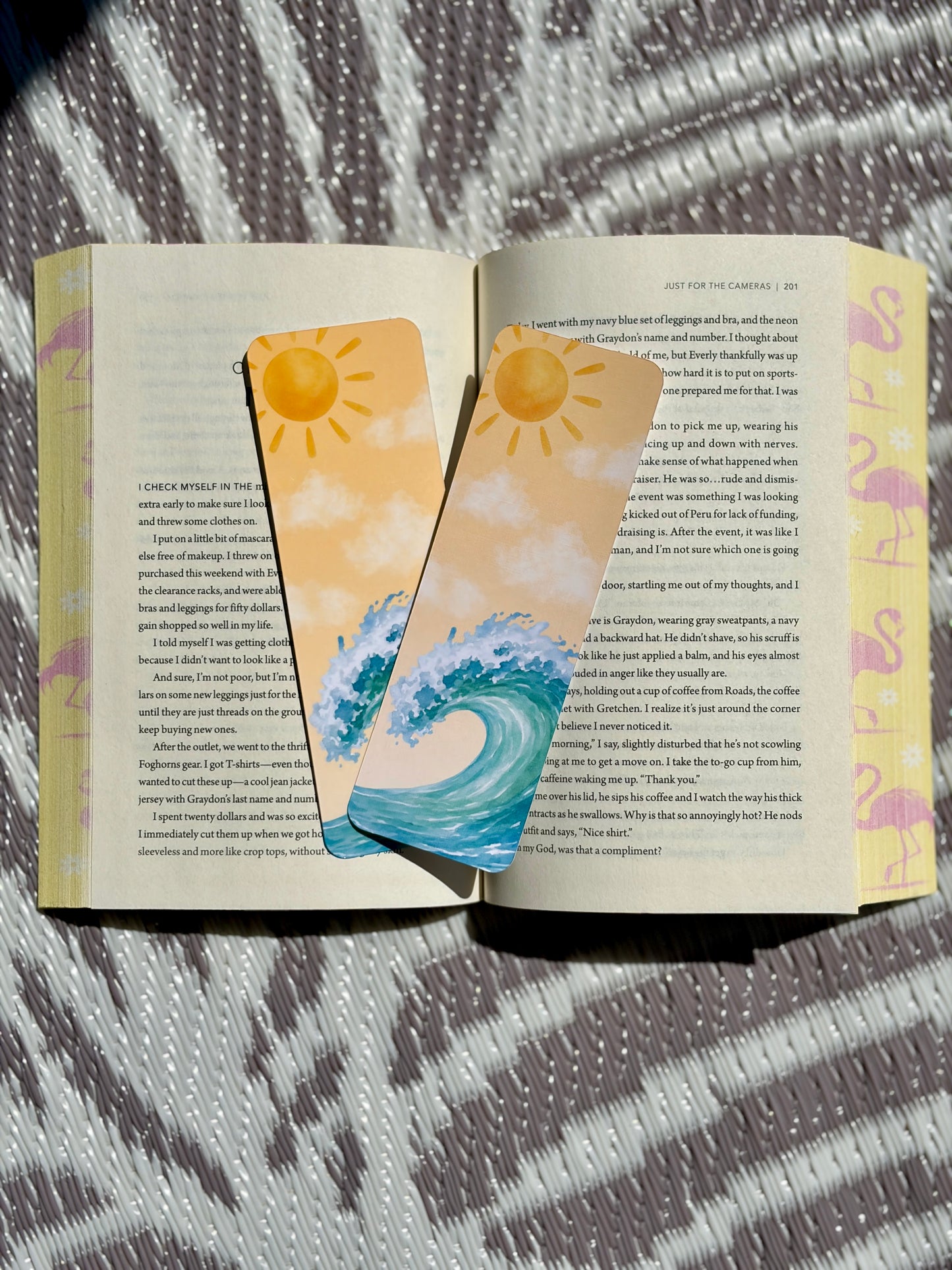 Sun & Waves Bookmark