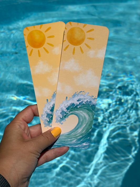 Sun & Waves Bookmark