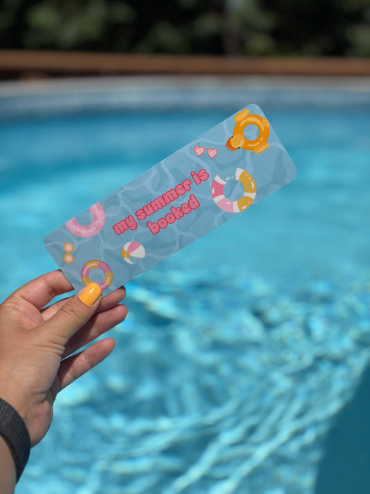 My Summer Is Booked Bookmark