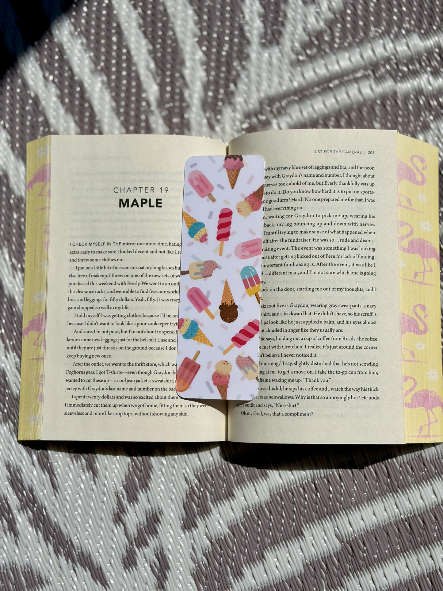 Ice Cream Bookmark