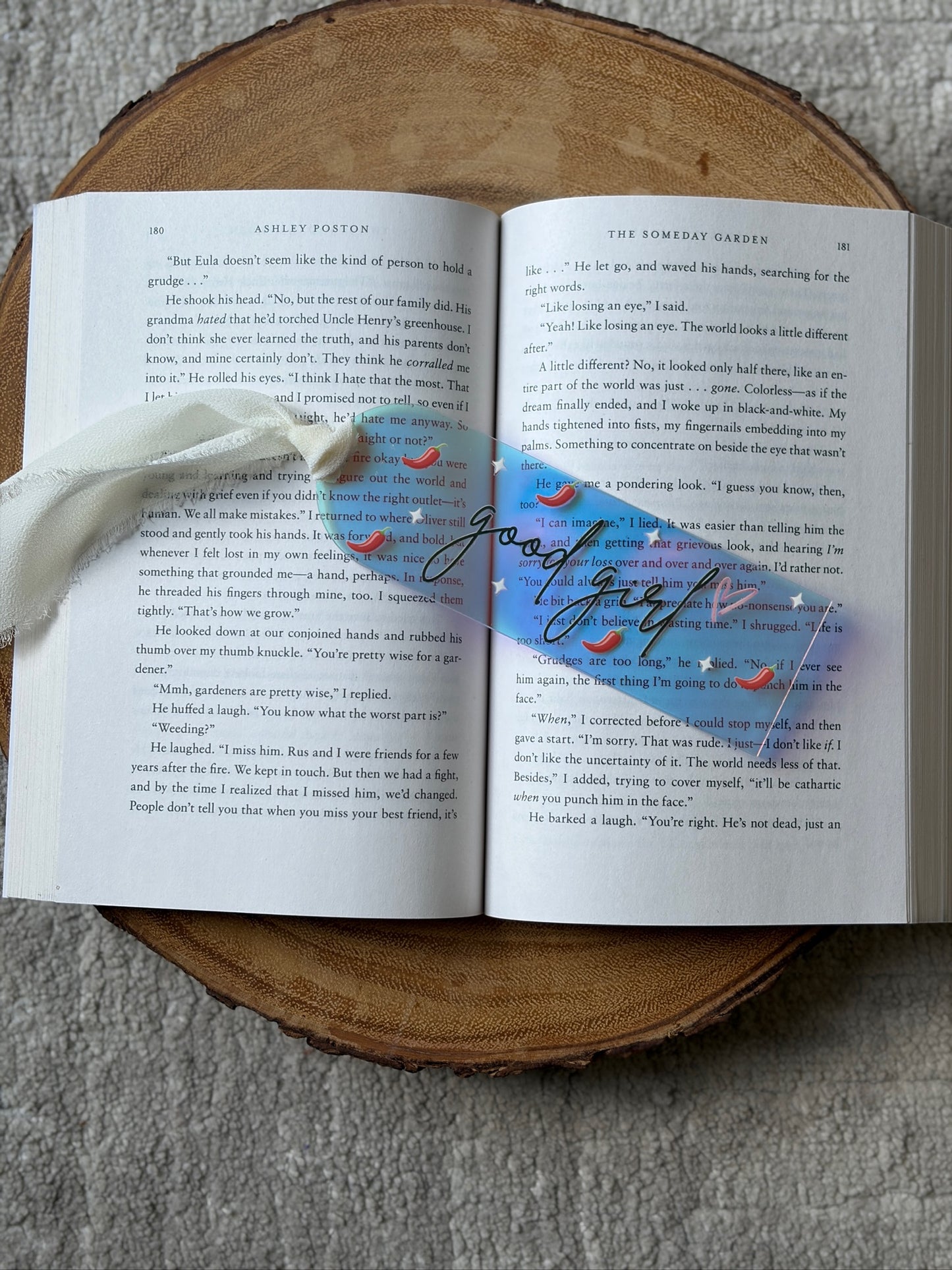 Good Girl Acrylic Bookmark