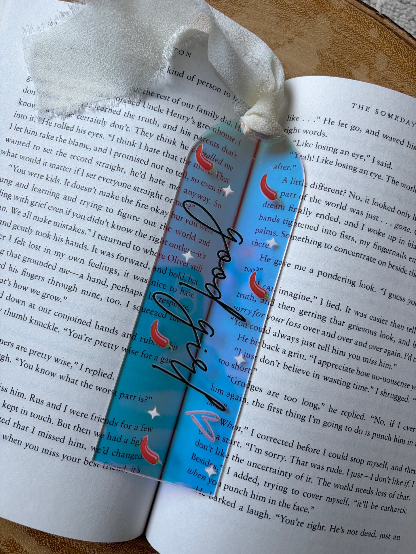 Good Girl Acrylic Bookmark