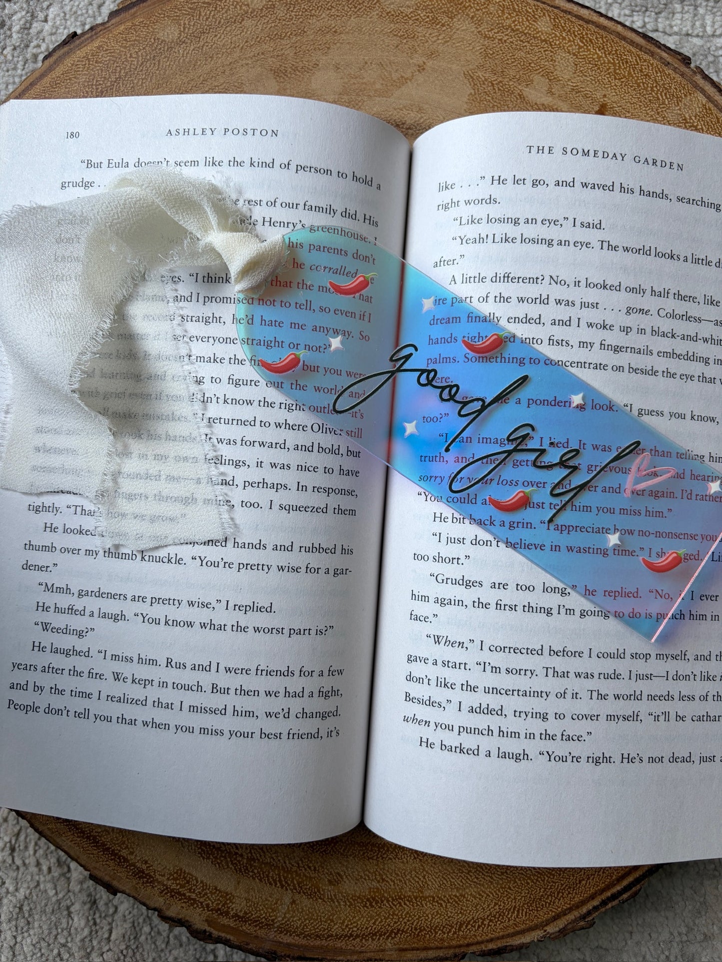 Good Girl Acrylic Bookmark