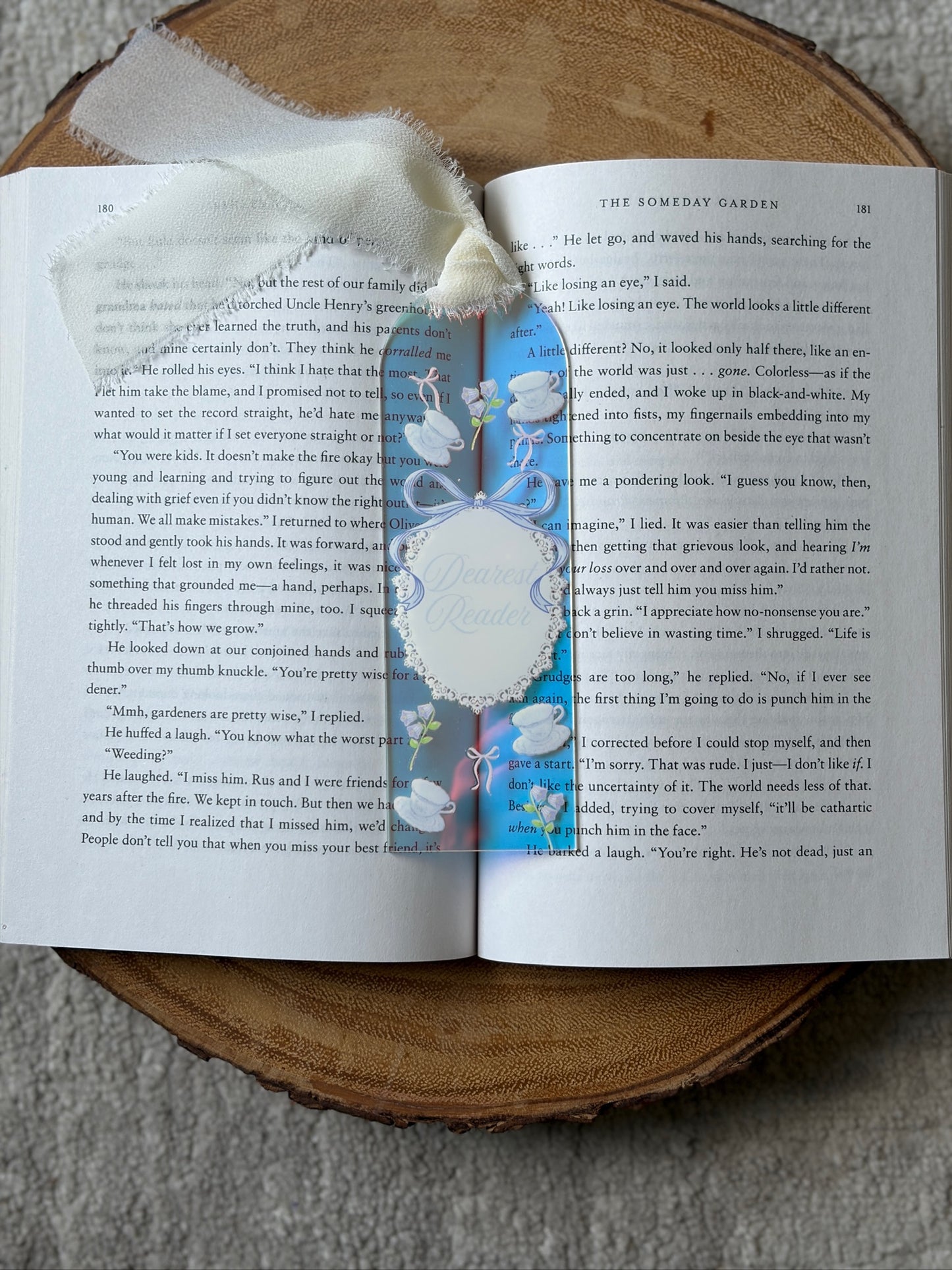 Dearest Reader Acrylic Bookmark