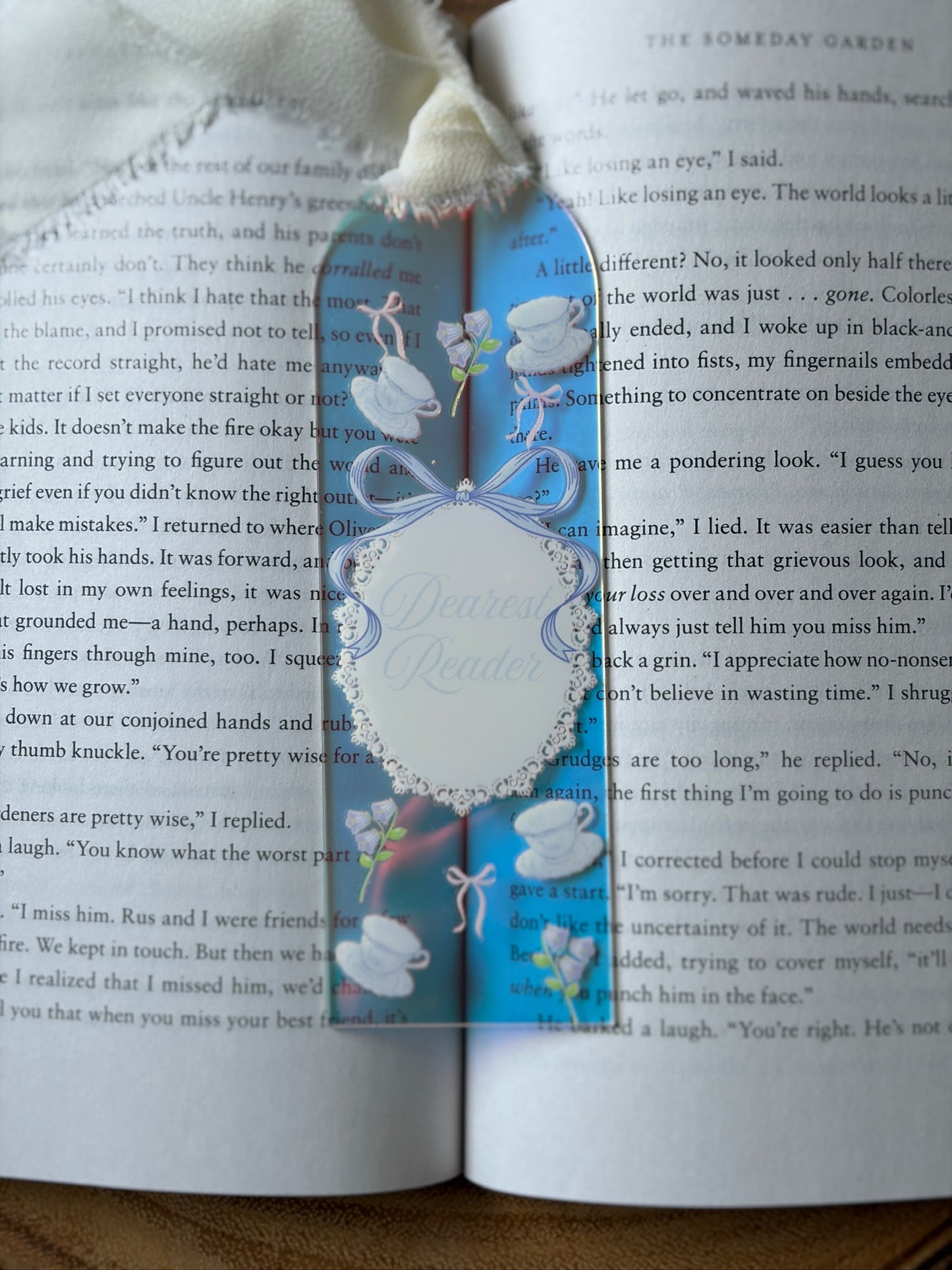 Dearest Reader Acrylic Bookmark