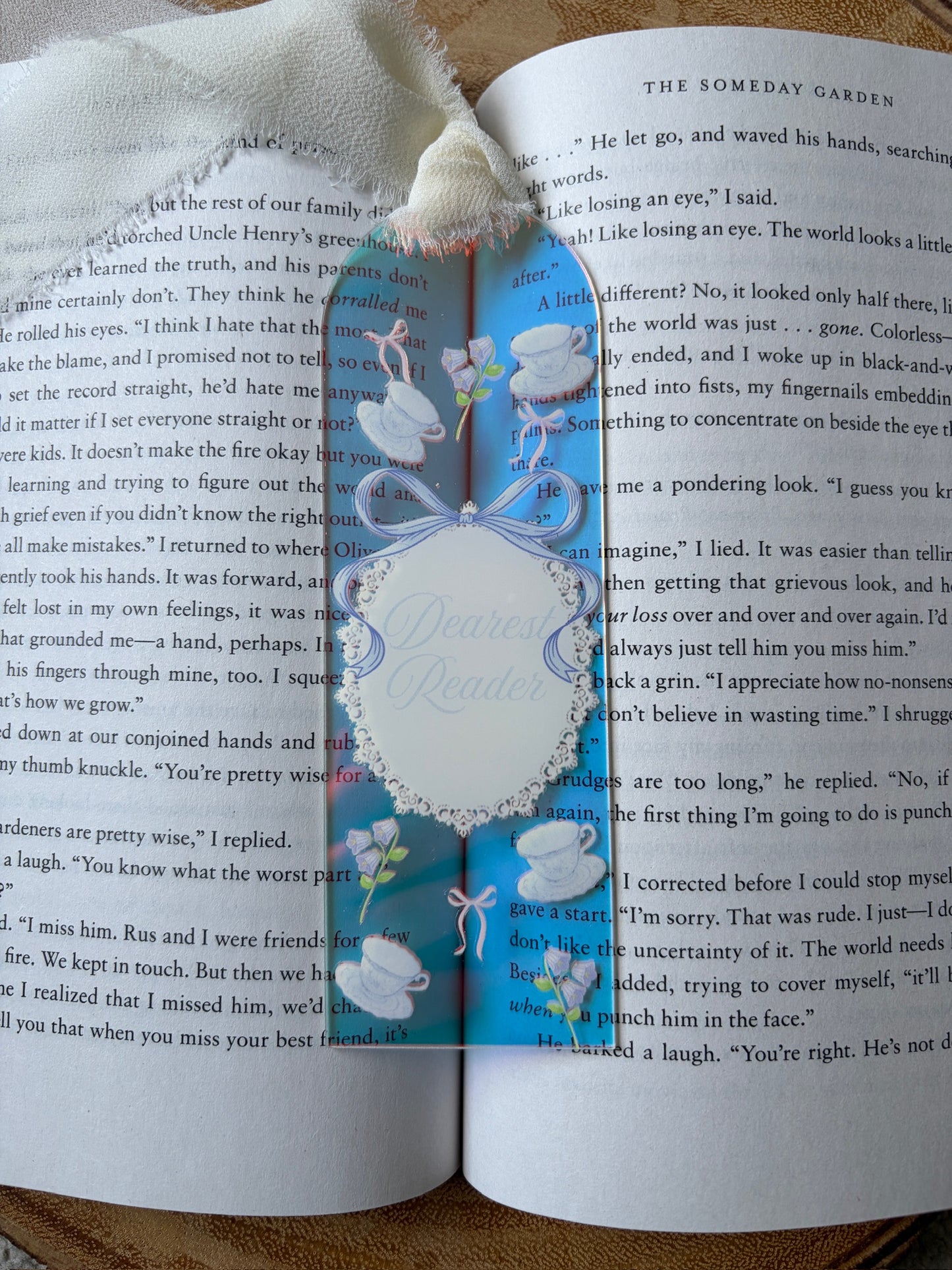 Dearest Reader Acrylic Bookmark