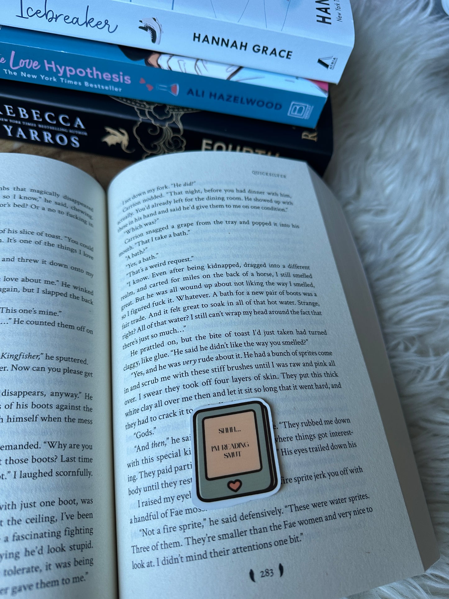 Bookish Stickers: Shhh I'm Reading
