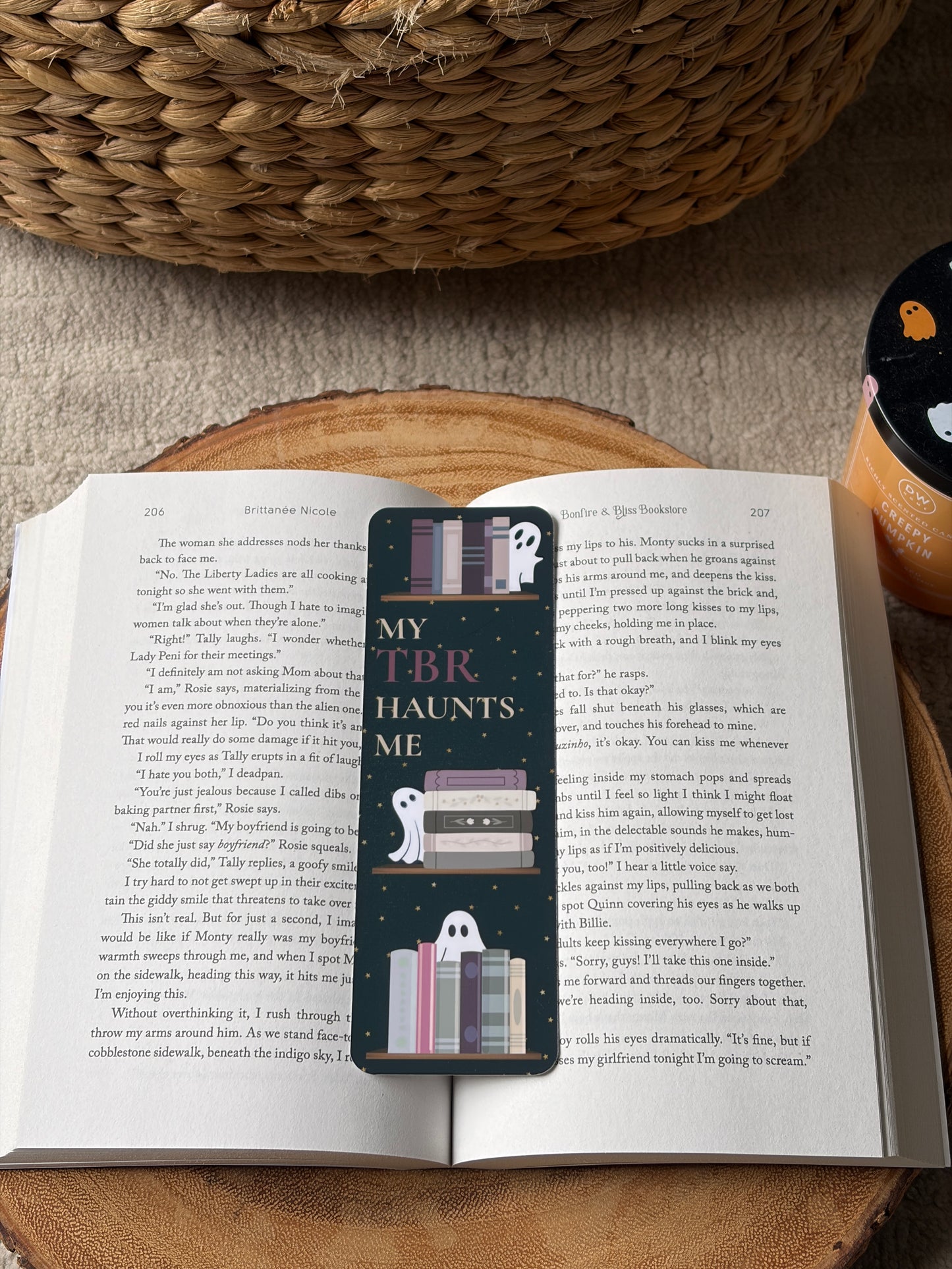My TBR Haunts Me Bookmark