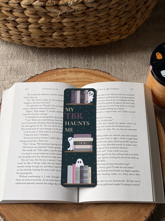 My TBR Haunts Me Bookmark