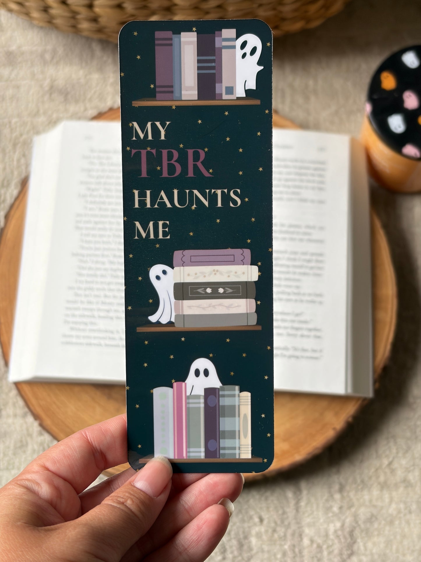 My TBR Haunts Me Bookmark