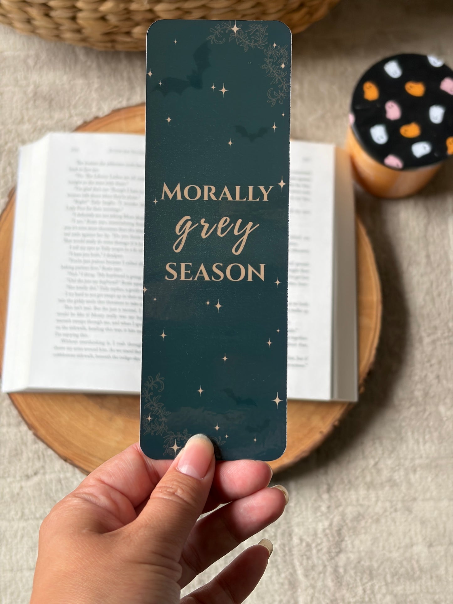 Morally Grey Season Bookmark