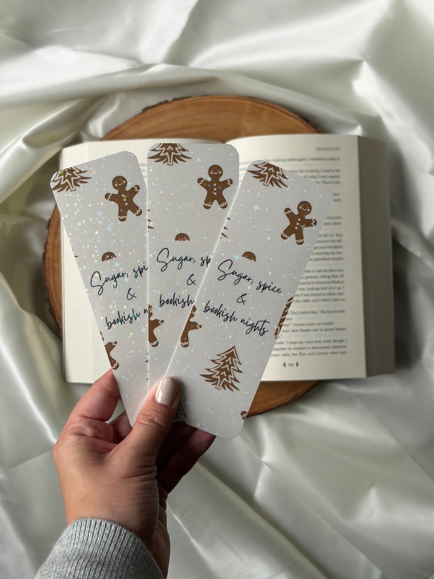 Sugar, Spice & Bookish Nights Bookmark