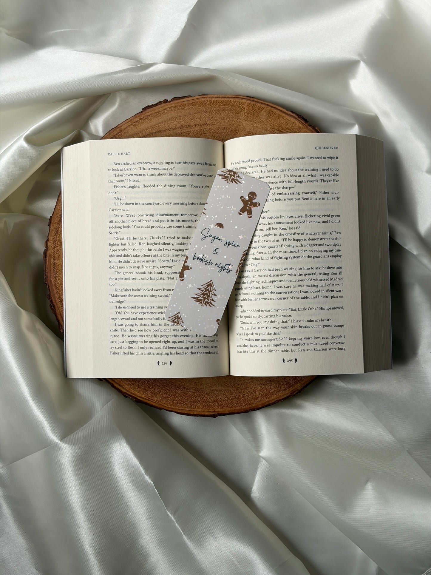 Sugar, Spice & Bookish Nights Bookmark
