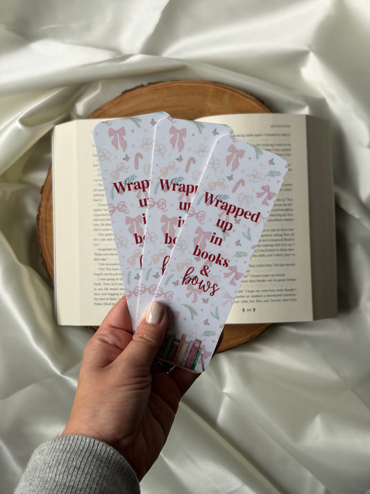 Books & Bows Bookmark