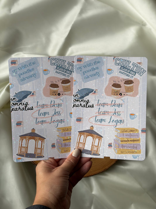 Gilmore Girls Inspired Kindle Insert – Team Dean, Team Jess, or Team Logan