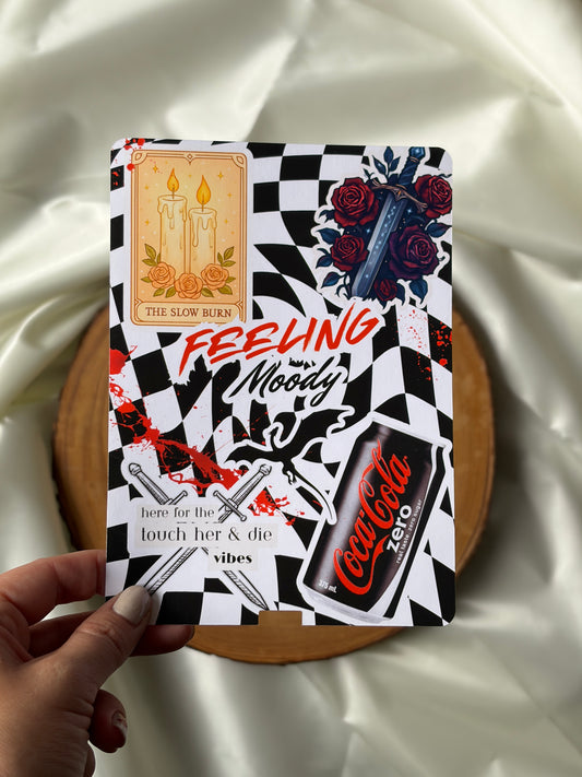 Moody Reader Kindle Insert – Romantasy & Dark Romance Aesthetic