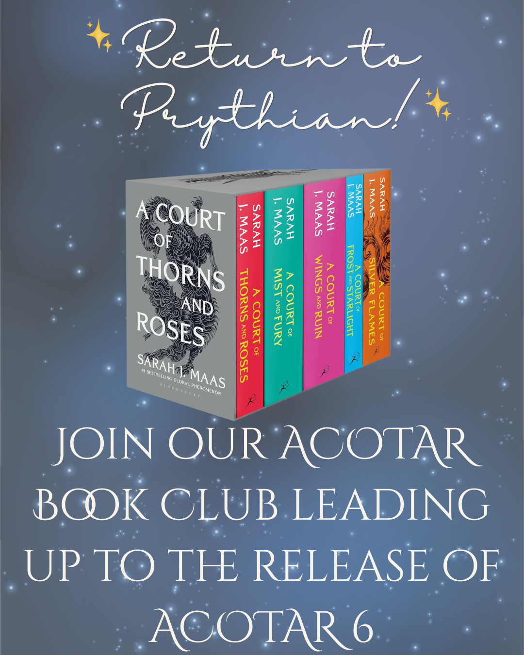MAY ACOTAR Book Club Reservation