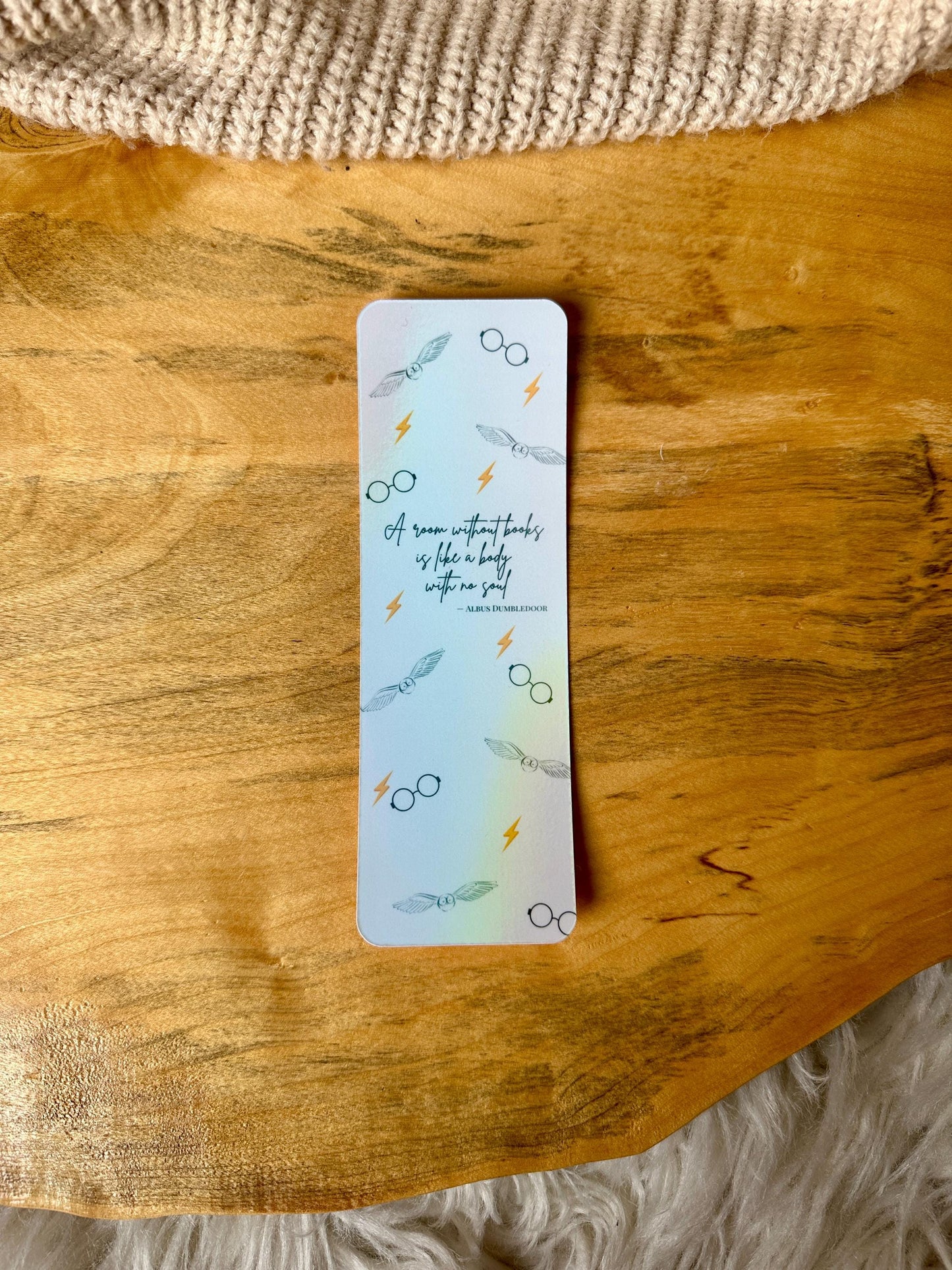 Harry Potter Inspired Bookmark:  Book Lovers Fantasy Bookmark