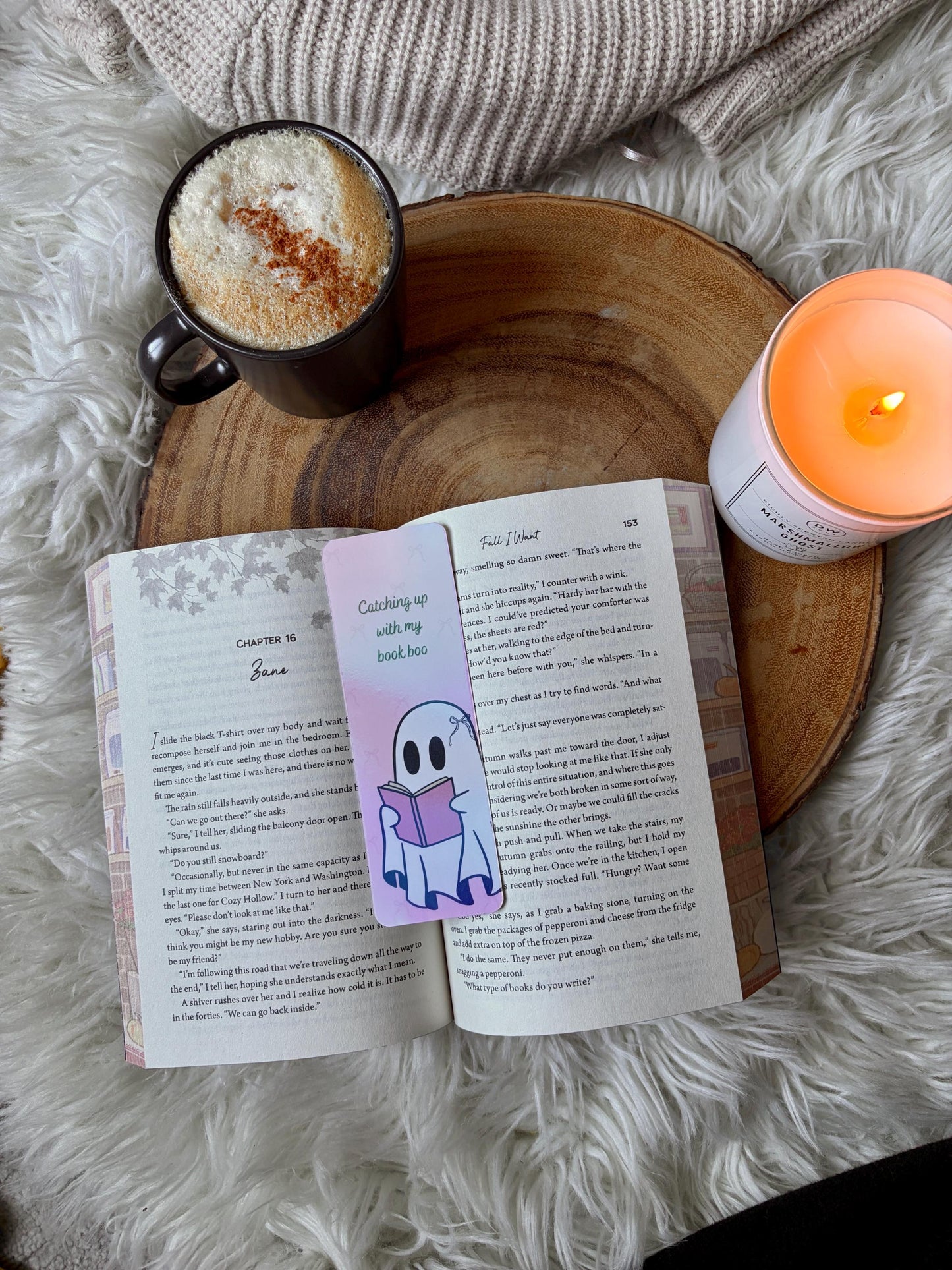 Fall Bookmarks • Ghostface Killer Romance • Pumpkin Spice • Book Boo • Sweater Weather • Autumn Reading Accessories